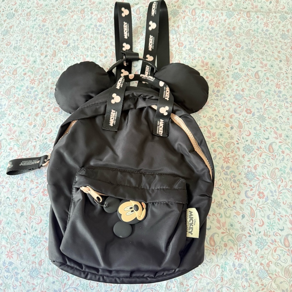 Zara Disney Mickey Mouse Mini Backpack
